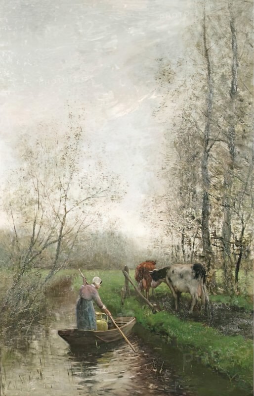Landscape with Cattle. Creator: Willem Maris.
