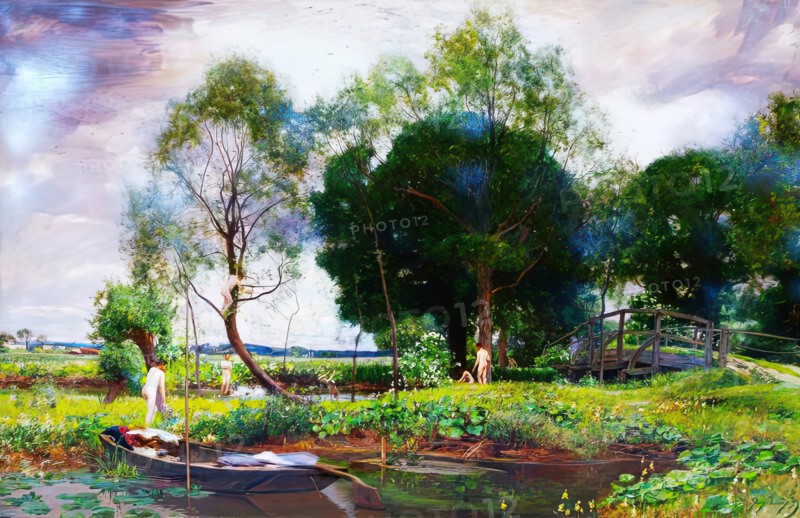 In Summertime, 1897. Creator: David Murray.