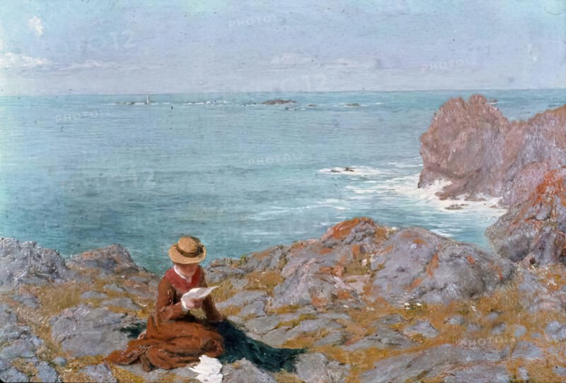 A Sunny Day in Winter, c1878. Creator: Allan James Hook.