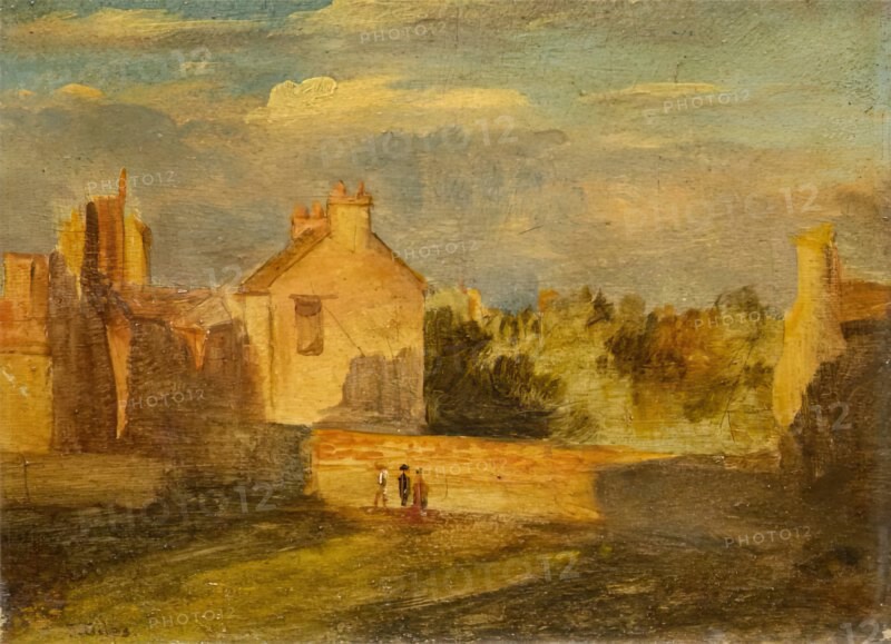 Landscape Sketch, 1850-1870. Creator: James William Giles.