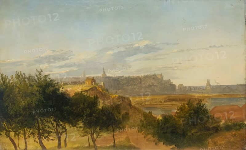 View of Aberdeen from the South, 1850-1870. Creator: James William Giles.