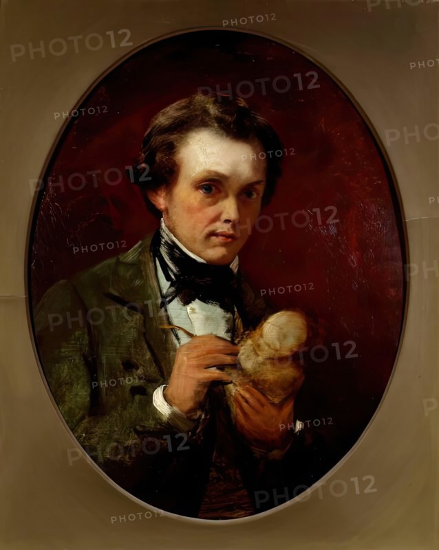 William Brodie RSA, sculptor, 1850-1867. Creator: John Phillip.