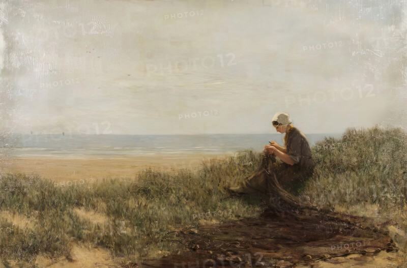 On the Bents, Aberdeen, 1873. Creator: Archibald David Reid.