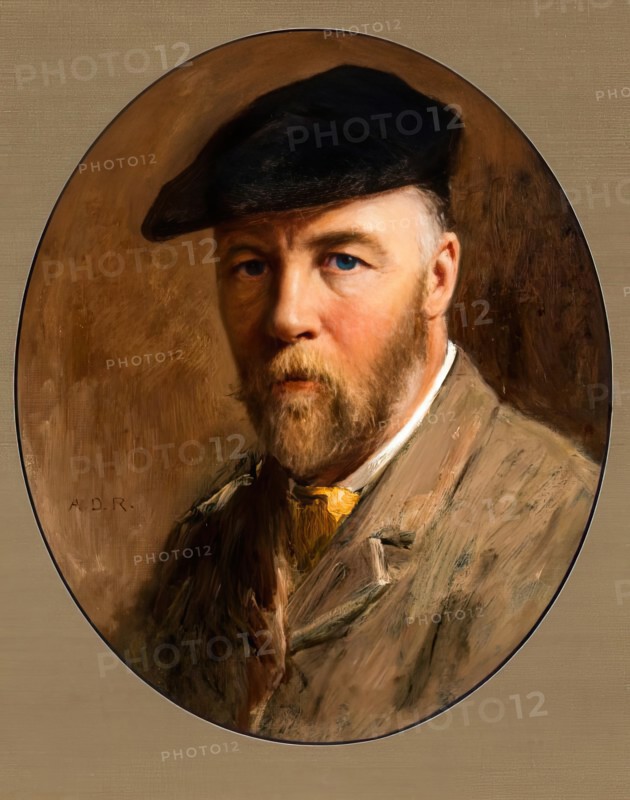 Self Portrait, 1891. Creator: Archibald David Reid.