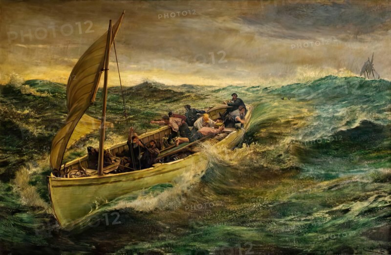 The Crew, 1902. Creator: Charles Napier Hemy.