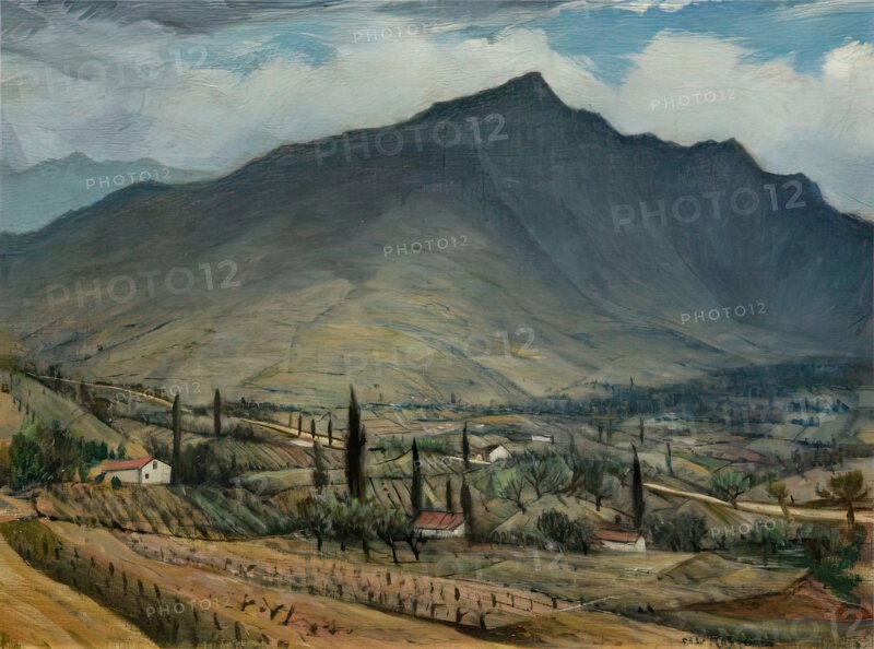 Pays Basque, c1925. Creator: CRW Nevinson.