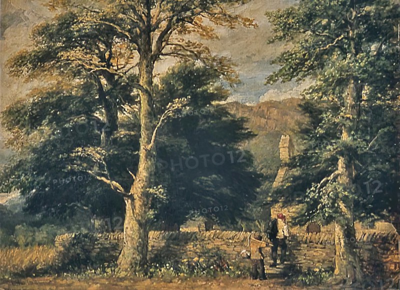 The Church at Bettws-Y-Coed, 1851. Creator: David Cox the Elder.