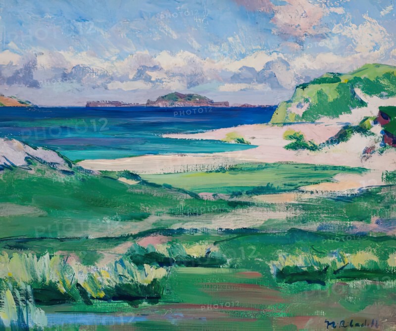 Lunga from Iona, c1928. Creator: Francis Campbell Bolleau Cadell.