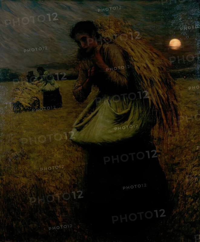 Nightfall (The Gleaners), c1895. Creator: Henry Herbert la Thangue.