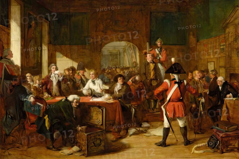 Sketch for "Drawing For The Militia", 1849. Creator: John Phillip.