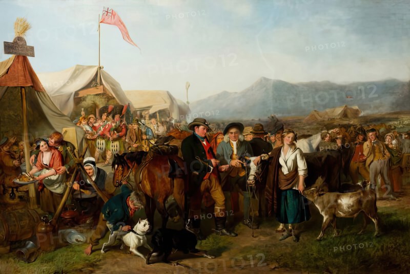 A Scotch Fair, 1848. Creator: John Phillip.