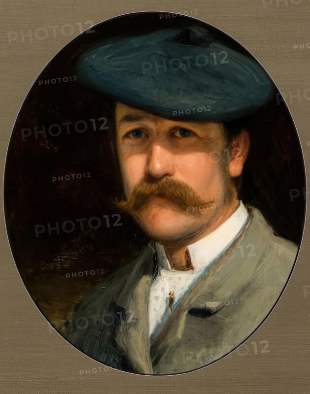 Self Portrait, 1882. Creator: Joseph Farquharson.
