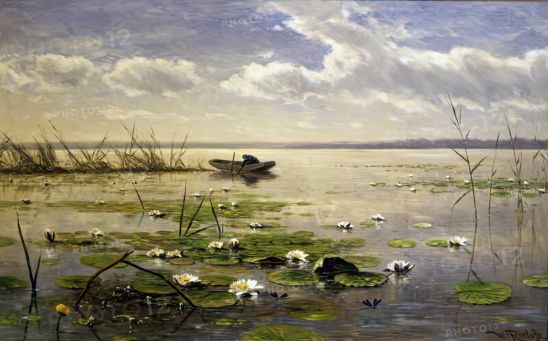 Waterlilies, c1880. Creator: Willem Roelofs.