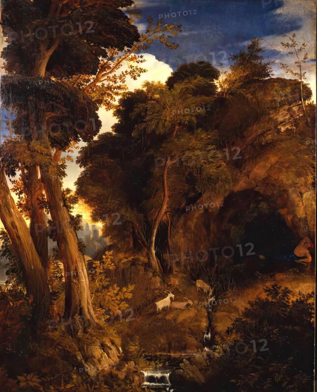 The Goatherd, c1830. Creator: William Dyce.