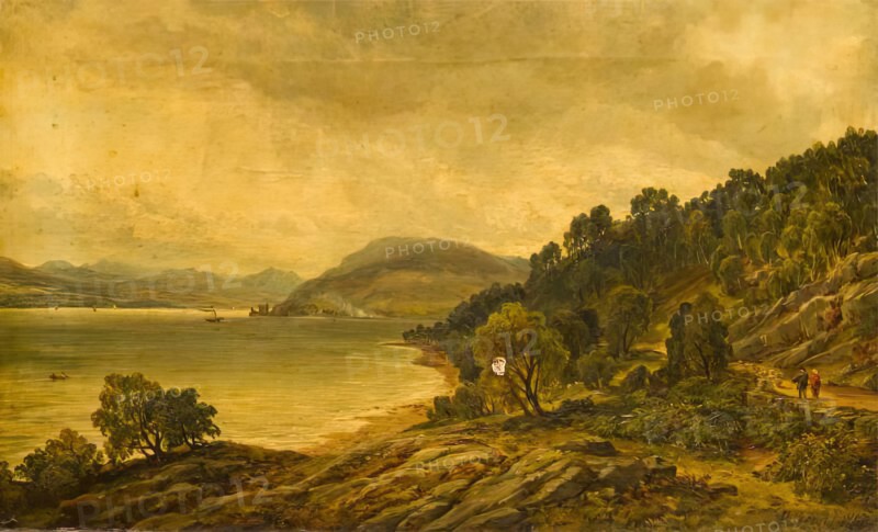 Loch Ness, 1867. Creator: Arthur Perigal the Younger.