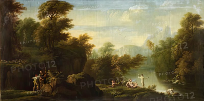 A Classical Landscape, 1736. Creator: James Norie.