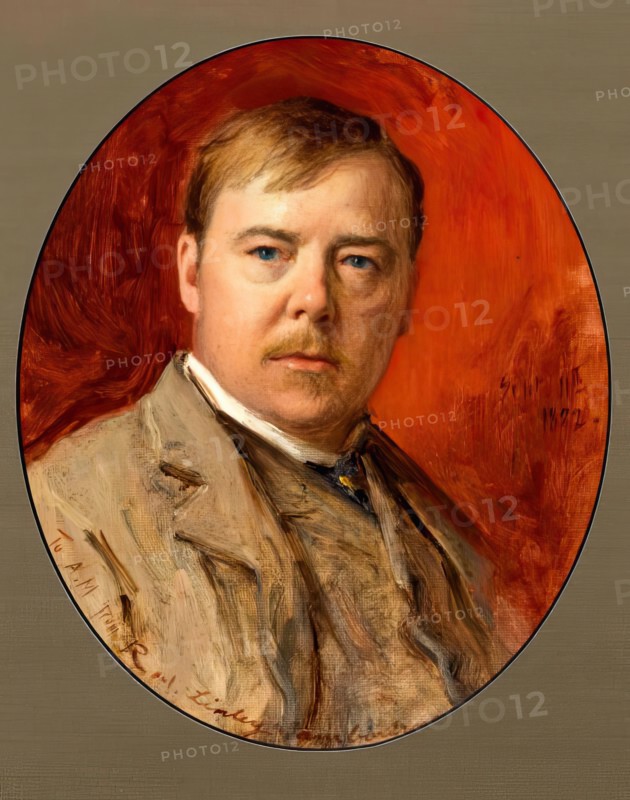 Linley Sambourne, 1882. Creator: George Reid.