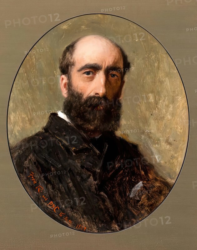 Philip H. Calderon RA, 1881. Creator: George Reid.