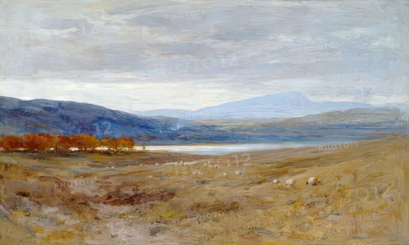 Strath Tummel, 1864. Creator: George Reid.