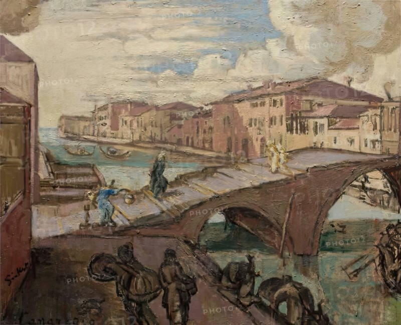 Il Cannaregio, c1935. Creator: Walter Richard Sickert.