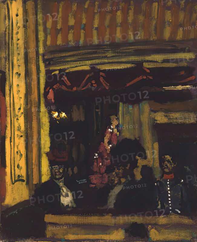 La Gaieté Rochechouart, 1906. Creator: Walter Richard Sickert.