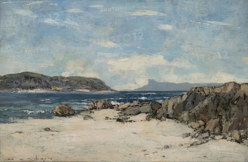 The Scuir of Eigg, 1900-1924. Creator: William Alfred Gibson.