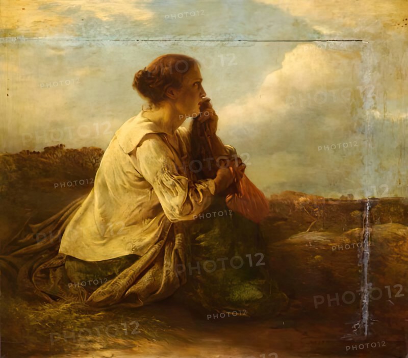 Far from Home, 1825-1849. Creator: George Harvey.