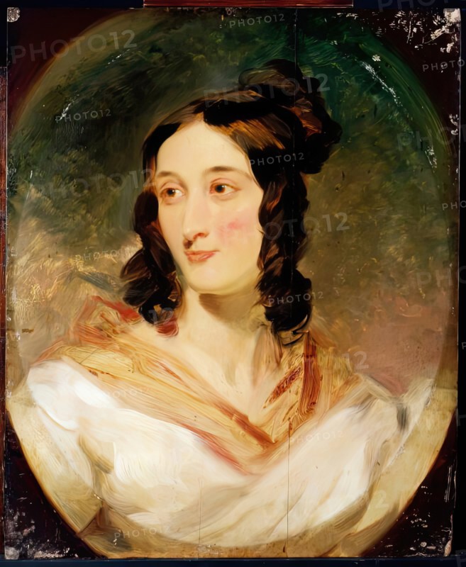 Portrait of a Lady, c1838. Creator: John Phillip.