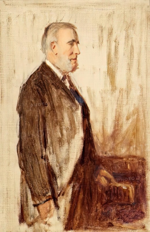 Mr Wenley, (Standing), c1896. Creator: George Reid.