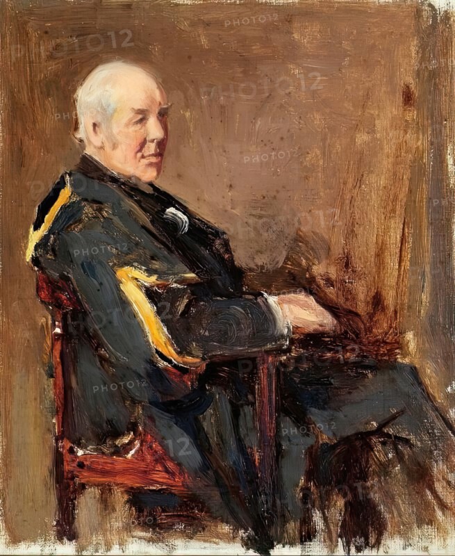 Principal Davidson, c1890-1910. Creator: George Reid.