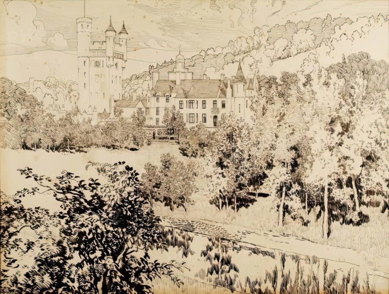Balmoral. Creator: Joseph Pennell.