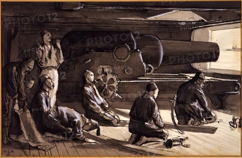 The Hour of Prayer, 1877. Creator: Walter Charles Horsley.