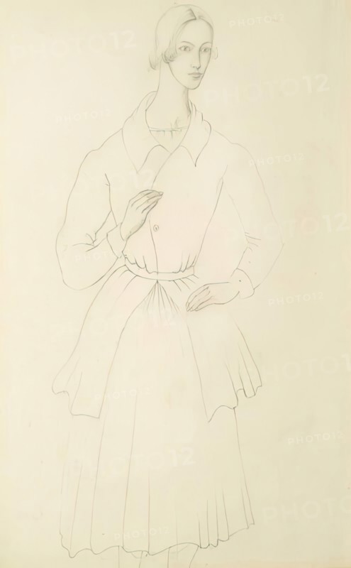Long-Necked Woman. Creator: Christopher Wood.