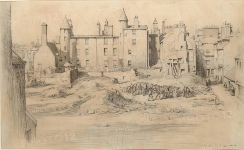 The Demolition of the Guestrow, 1931 - 1932. Creator: William Smith.