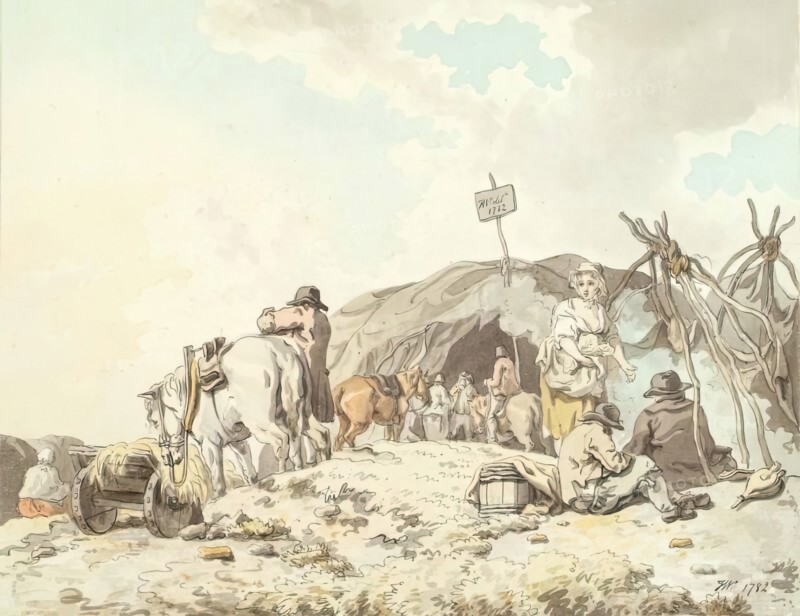 Palmerston Fair - No 2, 1782. Creator: Francis Wheatley.