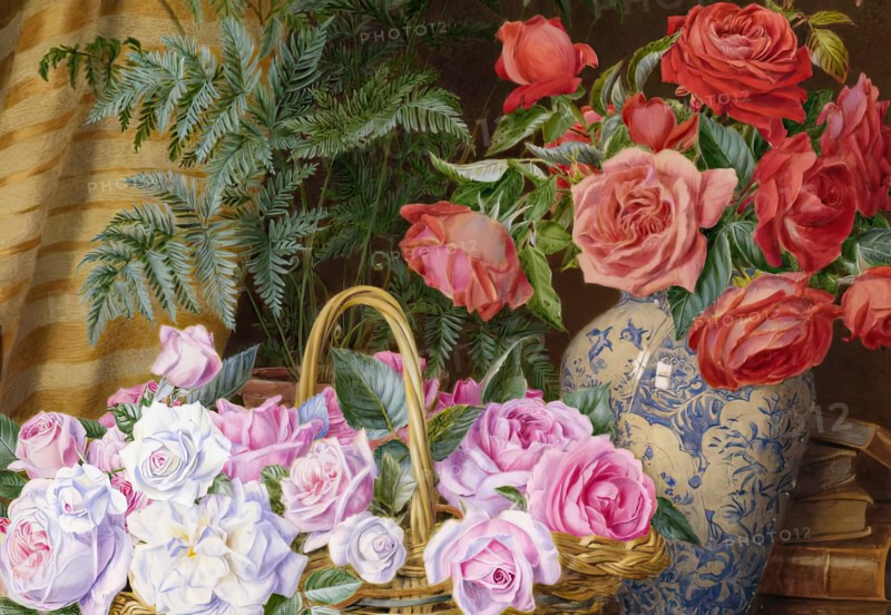 Roses. Creator: Marian Emma Chase.