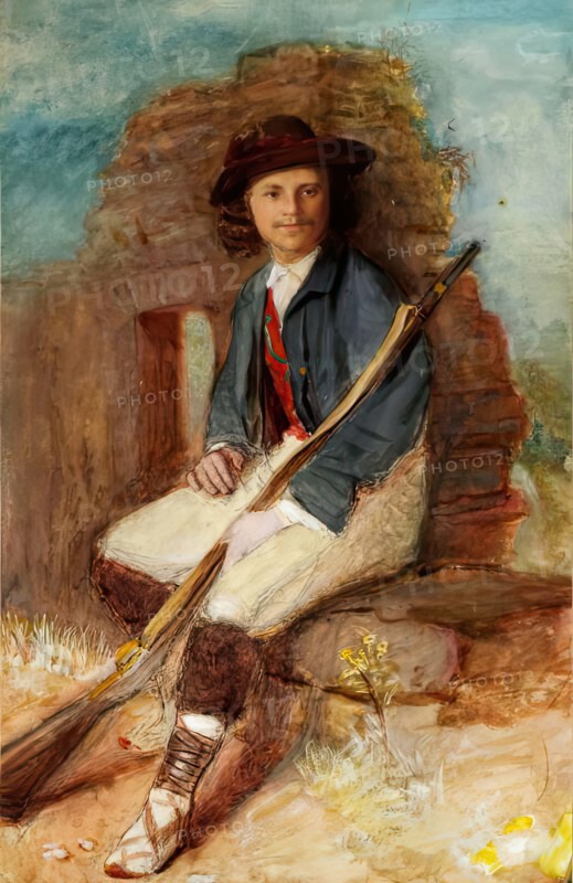 The Militiaman, c1849. Creator: John Phillip.