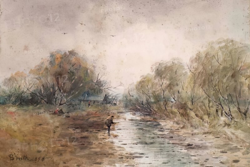 On Murthly Muir, 1898. Creator: I Smith.