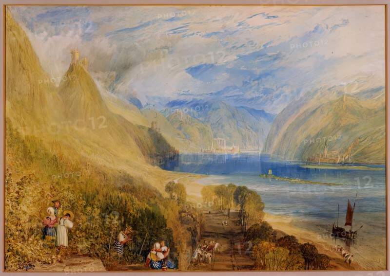 Baccharach on the Rhine, c1820. Creator: JMW Turner.