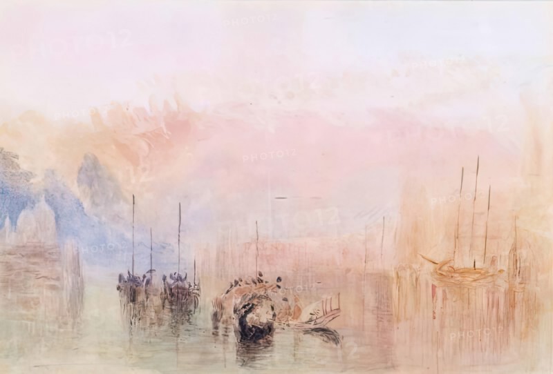 Canal Scene with Shipping, 1800-1824. Creator: Unknown.