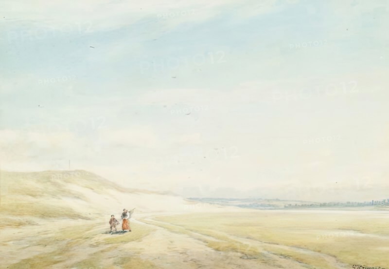 The River Canche, c1890-1924. Creator: George Russell Gowans.