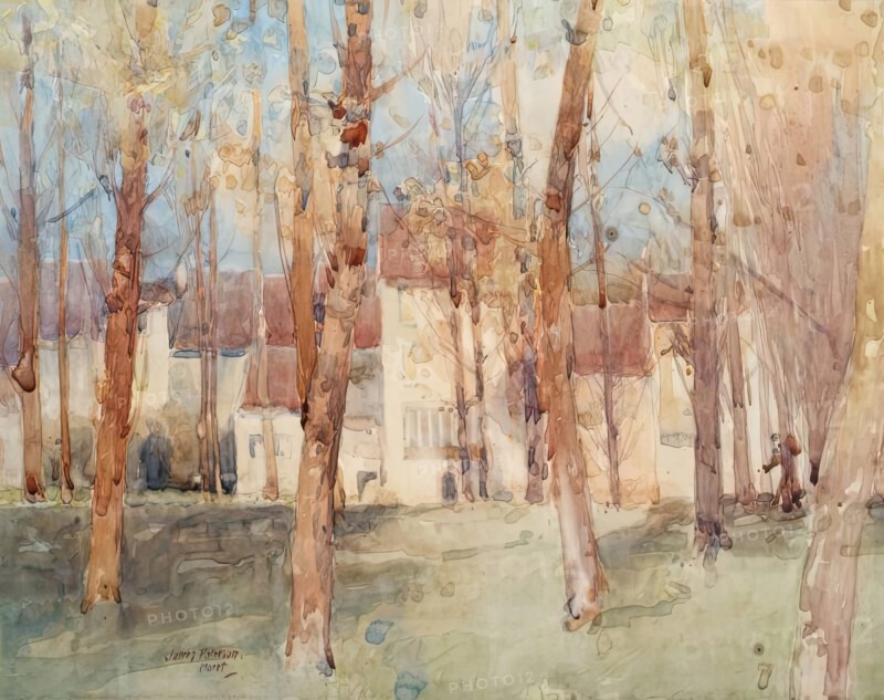 Early Morning, Moret, c1870s. Creator: James Paterson.