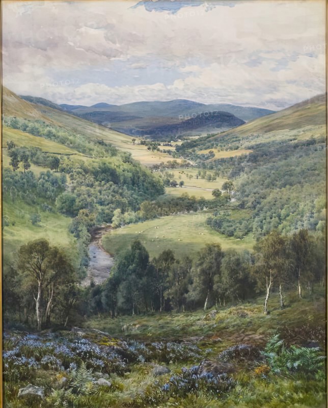 Glenprosen, Angus, 1885. Creator: John Mitchell.