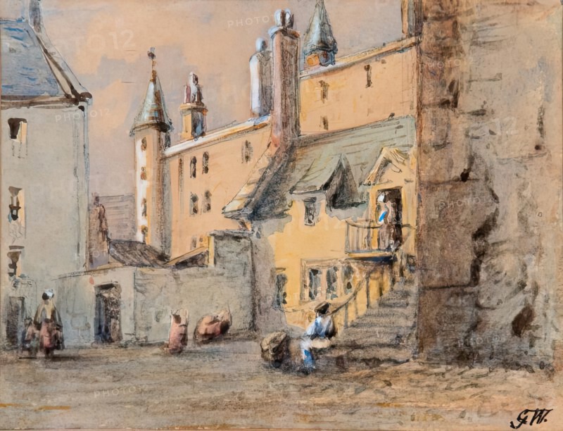Provost Skene's House, Guestrow, c1850. Creator: George Washington Wilson.