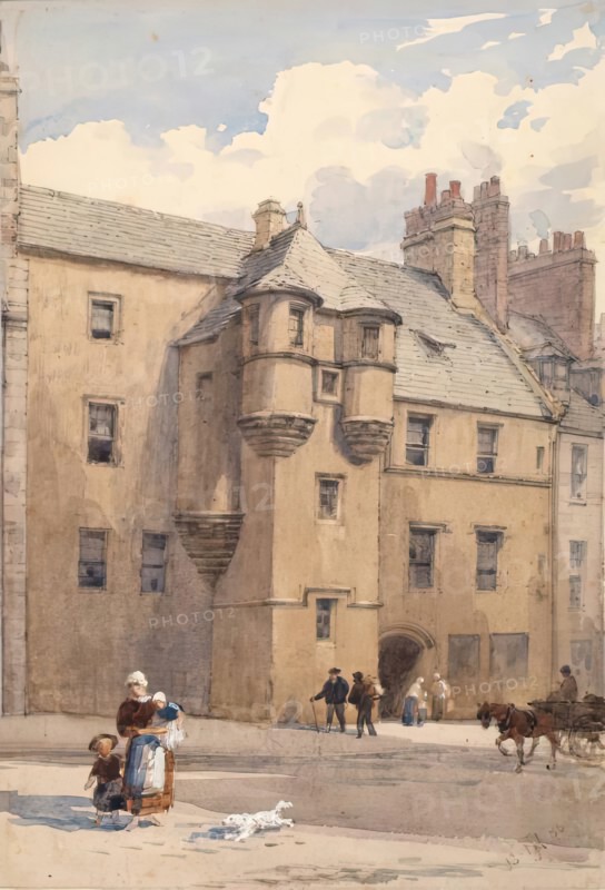 George Jamesone's House, 1886. Creator: John Mitchell.