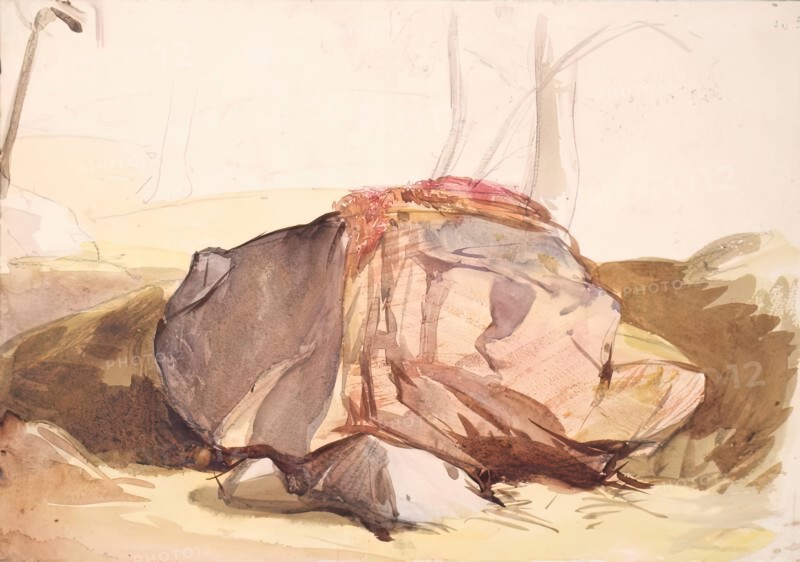 Boulder, c1840s. Creator: John Phillip.