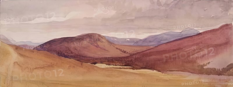 Highland Landscape, c1840s. Creator: John Phillip.