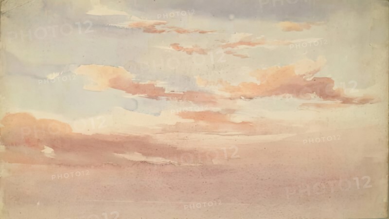 Study of Clouds,  c1840s. Creator: John Phillip.