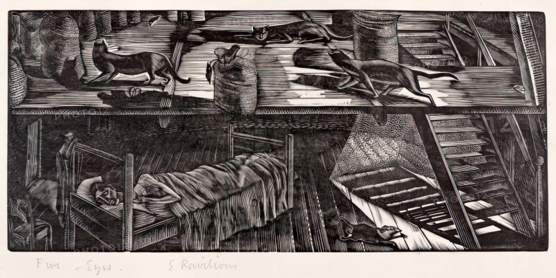 Five Eyes, 1926. Creator: Eric Ravilious.