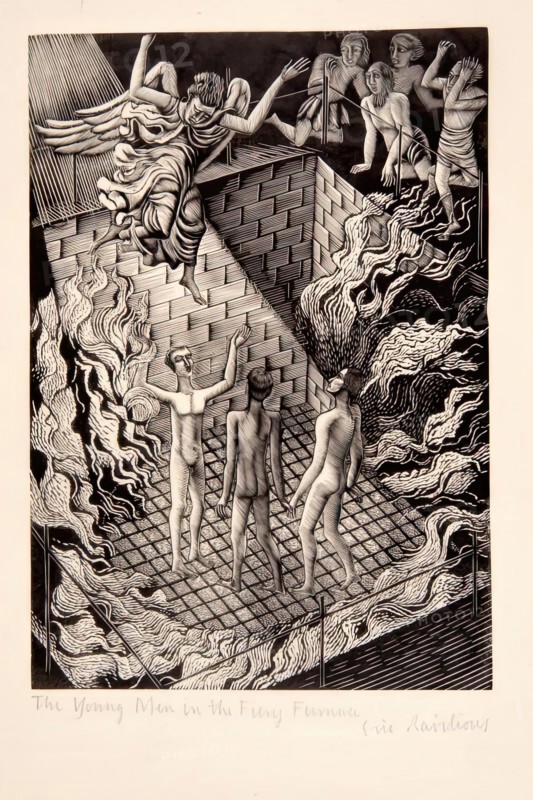 The Young Men in the Fiery Furnace, 1929. Creator: Eric Ravilious.
